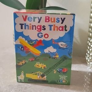 Very Busy Things that Go 3-Board Book Set, New-in-Pack